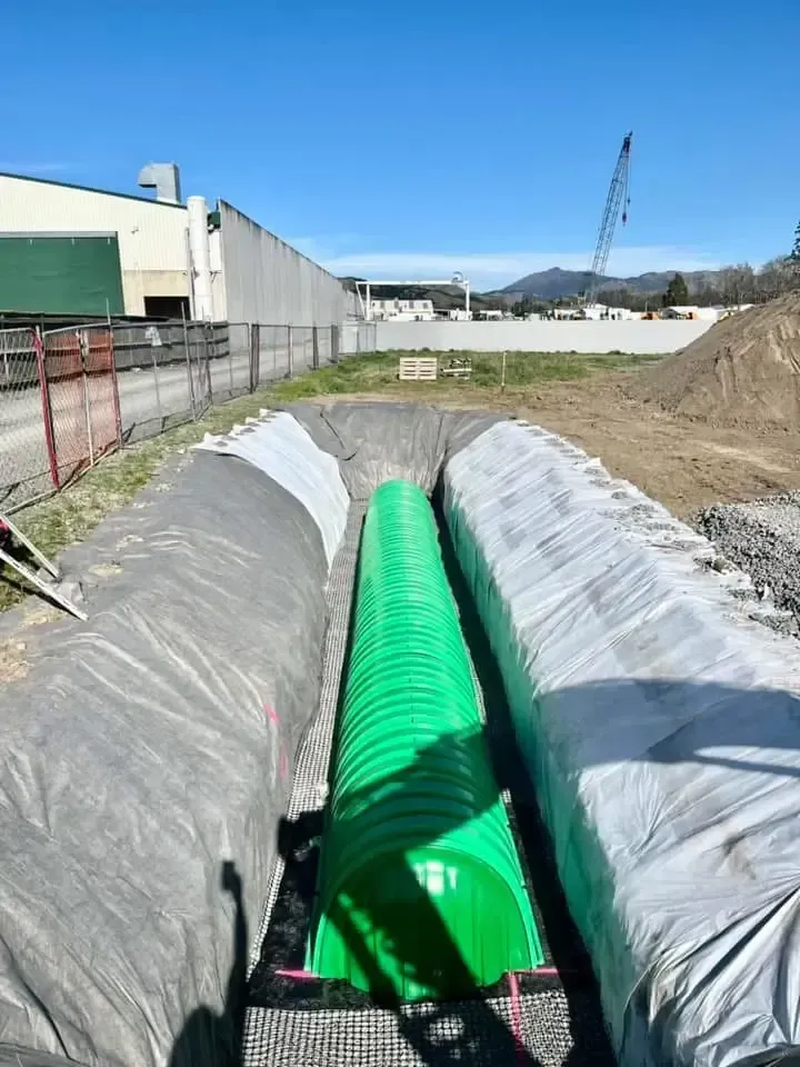 Secondary Wastewater Systems & Disposal Fields by Clarke's Drainage and Developments in Blenheim, Marlborough, New Zealand