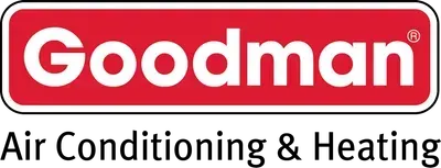 Goodman logo: white