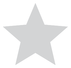 Gray five-pointed star.