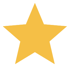Yellow five-pointed star.