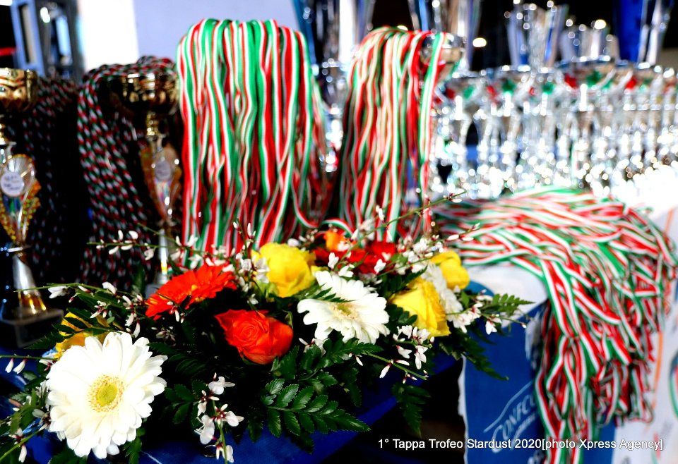 medaglie con fascia tricolore