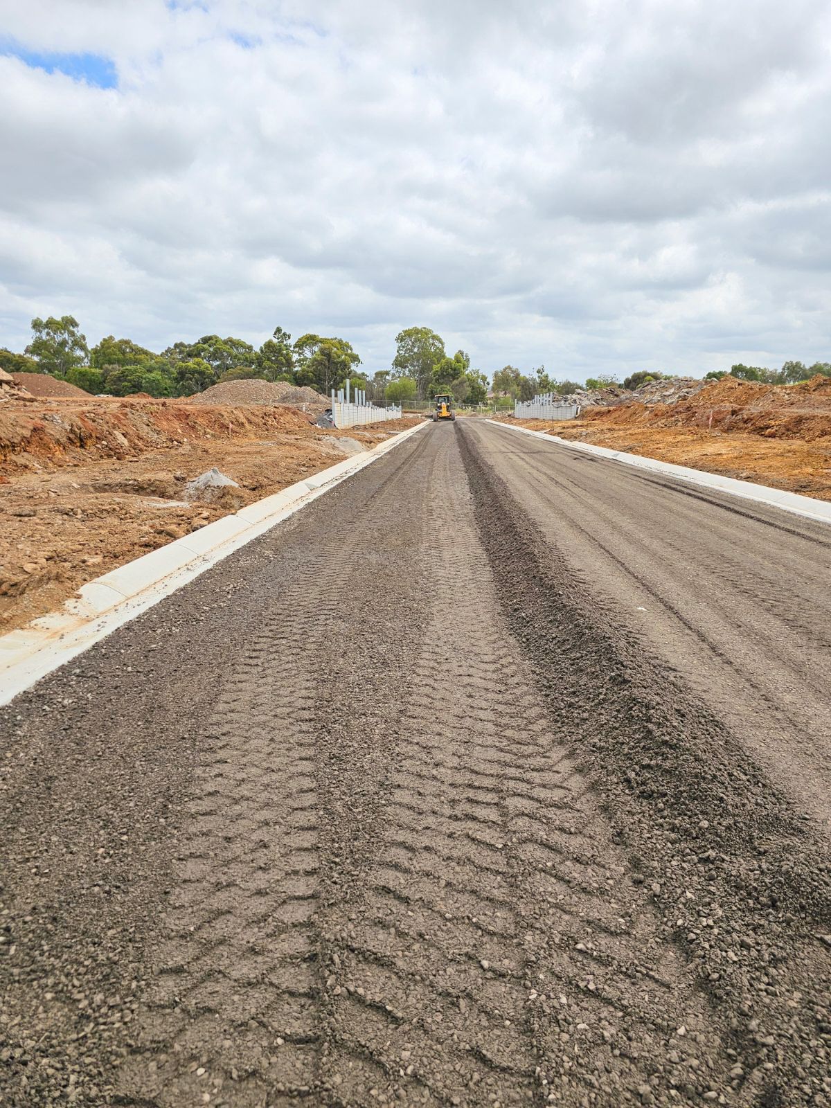 Road grading
