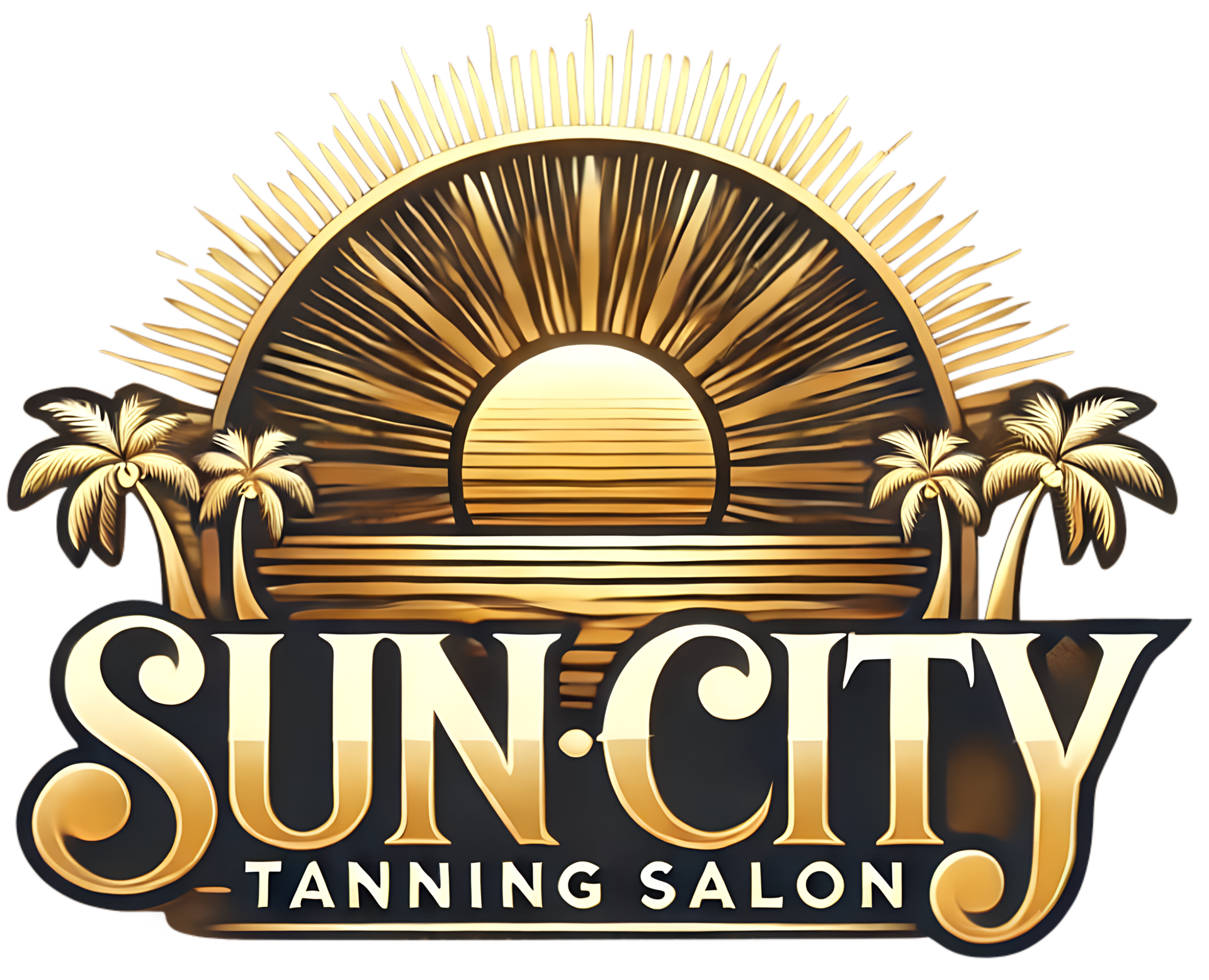 sun city tanning salon logo