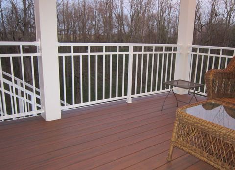 Handcrafted railing installed in Cleves, OH