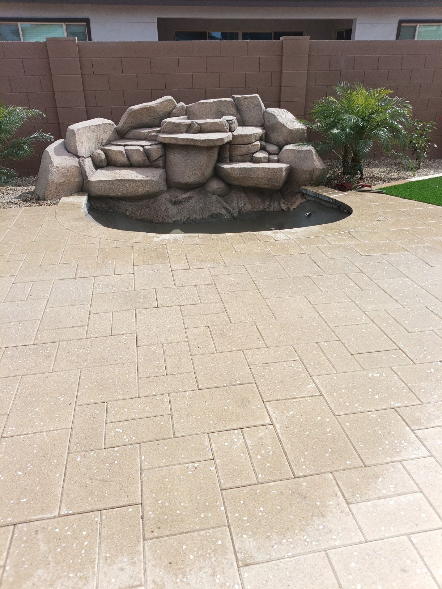 Canterra pond construction in Arizona