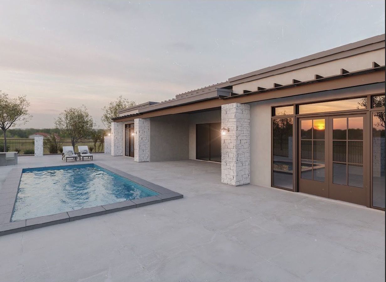 Custom Pool in Arizona by Canterra Pools