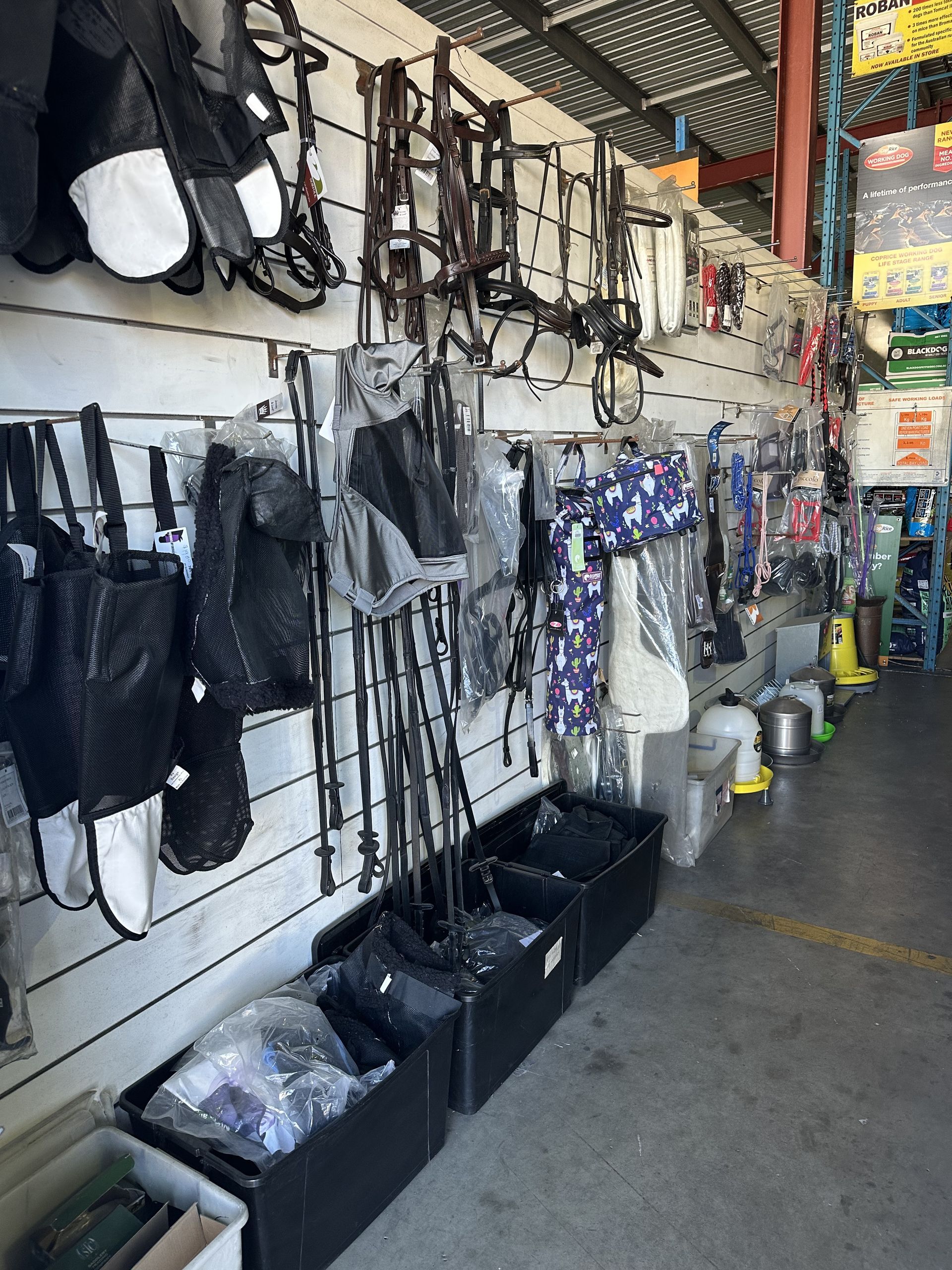 Two Orange Tubs of Equine Supplement Stacked — North Coast Stock Feeds in Ballina, NSW