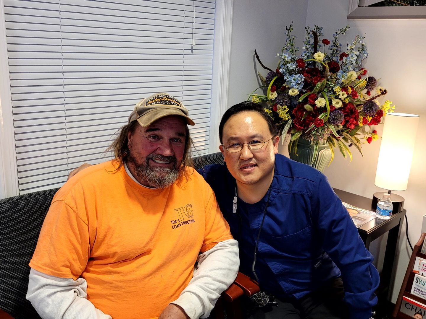 Braddock Family Dental - Dr. Cho with Happy Patient