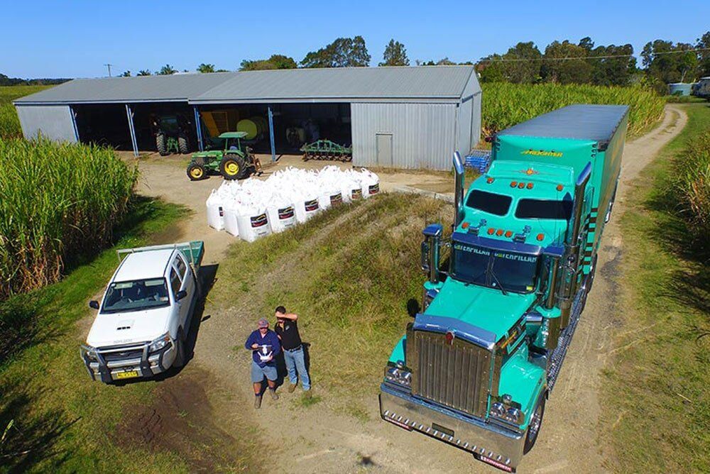 Truck and pickup — Freight Transport in Coffs Harbour, NSW