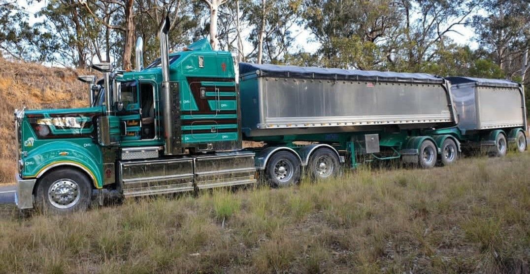 Freight Truck on the road — Freight Transport in Coffs Harbour, NSW
