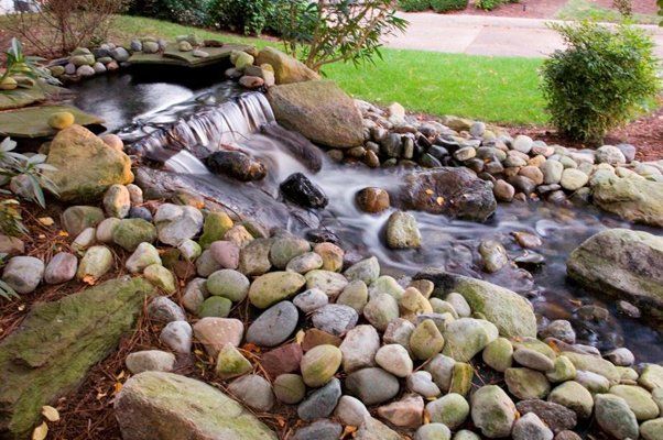 Flowing Water On An Abundance Of Stones — Virginia Beach, VA — Gentle Rain