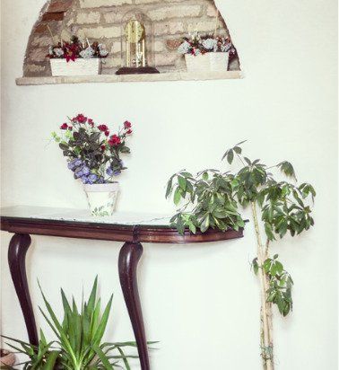 casa di riposo con arredi eleganti