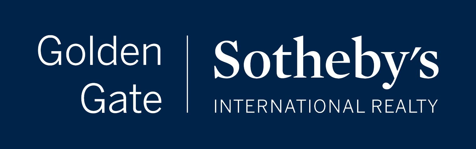 Golden Gate Sotheby's International Realty logo on a dark blue background.