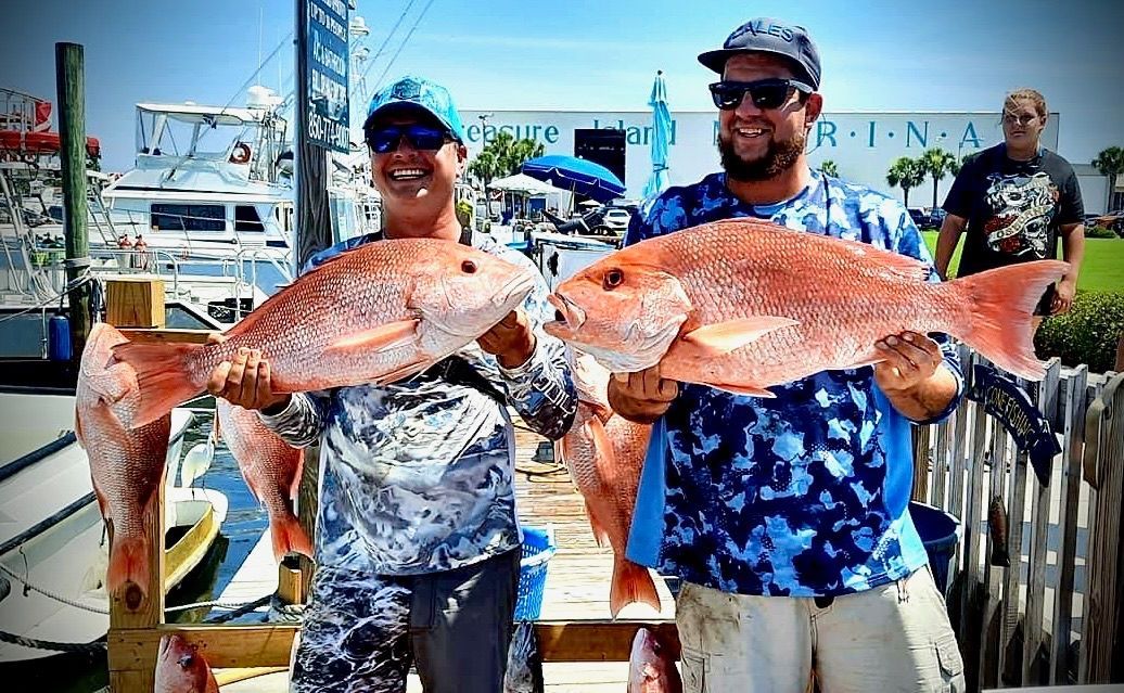 Red snapper fishing Panama City Beach with Reel Groovy Experiences