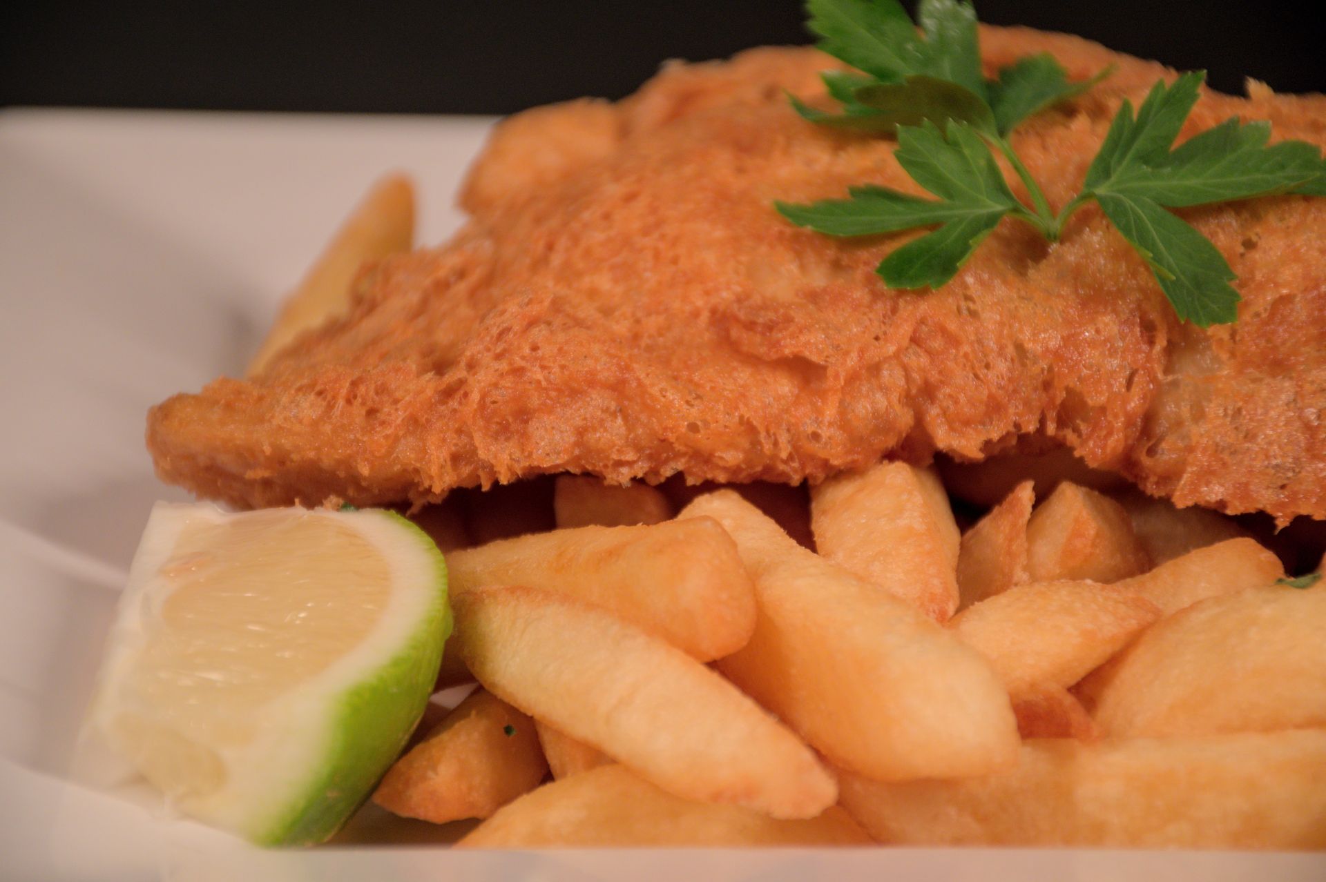 Hook & cook fresh fish meal prepared in Panama City Beach, Florida at one of the local restaurants.