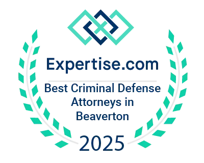 Expertise.com best criminal defense attorneys in beaverton in 2023.