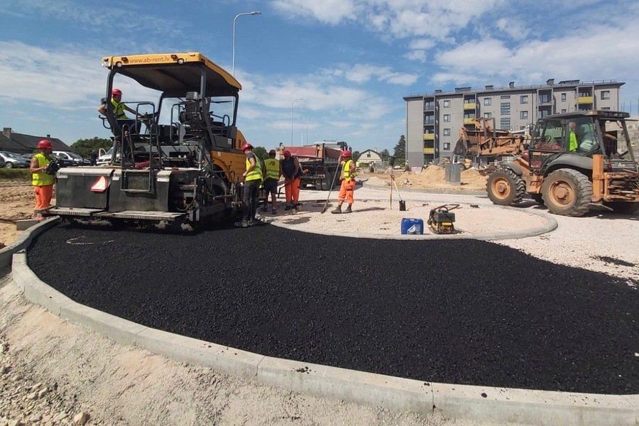 Daudzstāvu daudzdzīvokļu dzīvojamās ēkas jaunbūve Robežu ielā, Dreiliņos, Stopiņu novadā