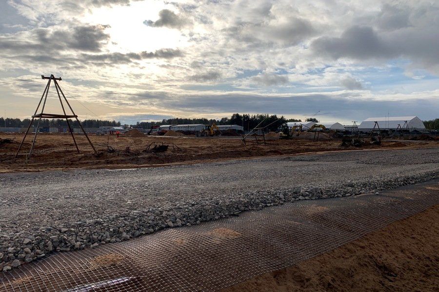 Kolektīvā ekipējuma noliktavu kompleksa būvniecība “Ādažu nacionālajā mācību centrā” Kadagā, Ādažu novadā