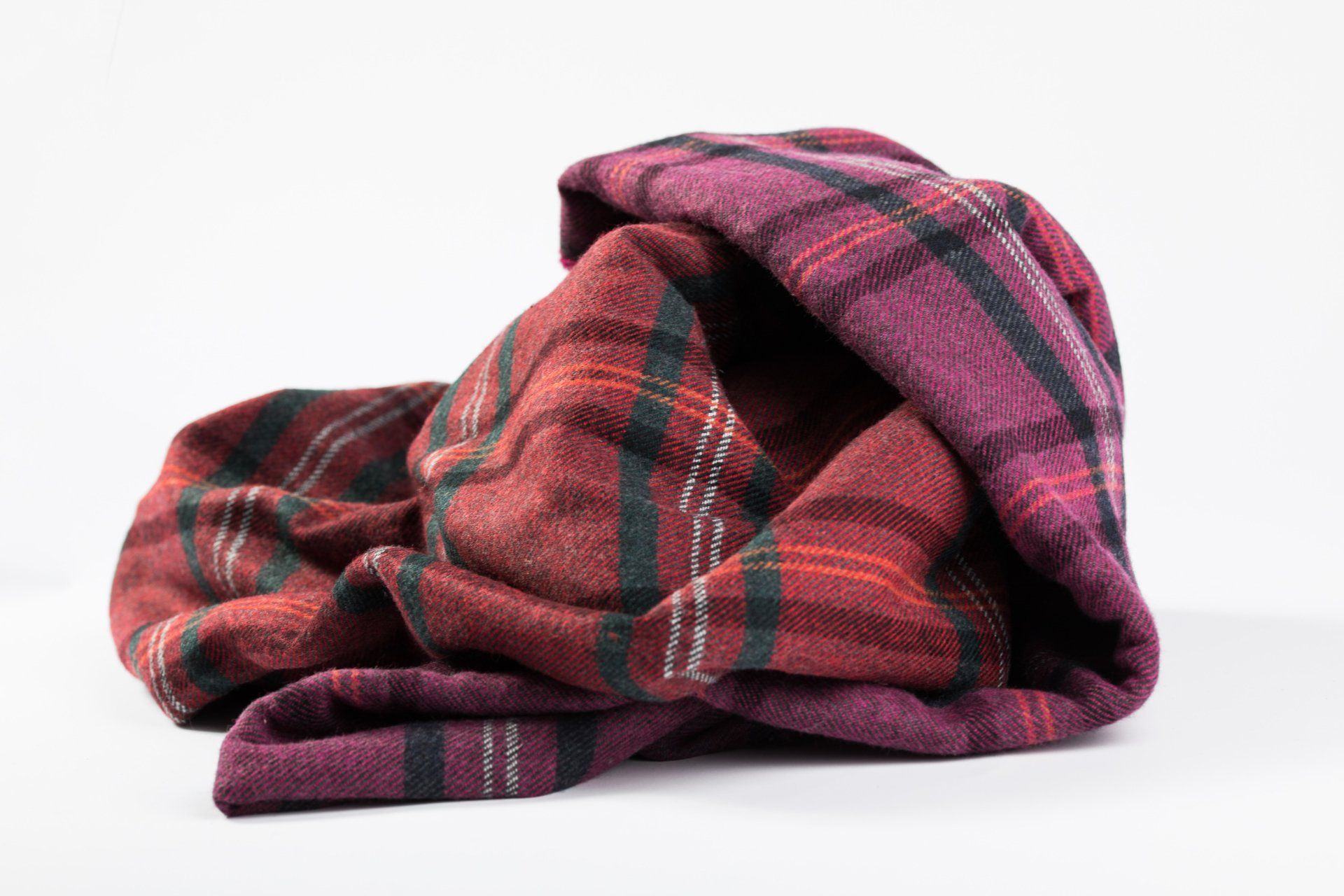 Our textiles,  fabrics in wool, polyester, winter pattern, coats.