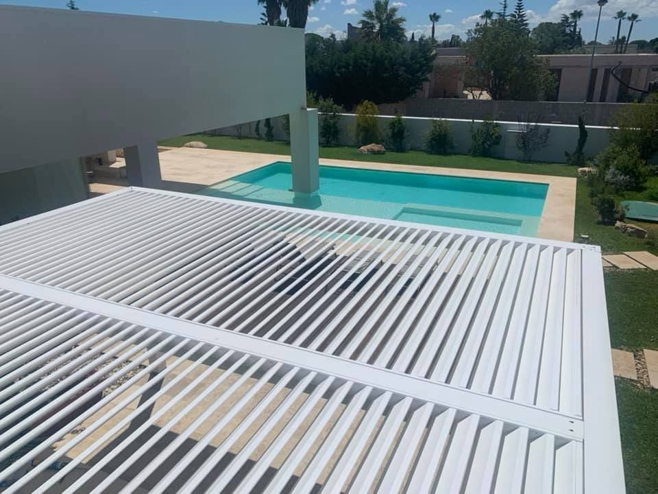 struttura in PVC per verande