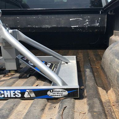 Andersen Ultimate Fifth Wheel Connection Rotated in Truck Bed