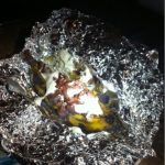 Camp Fire Treat - Banana, Chocolate, and Peanut Butter