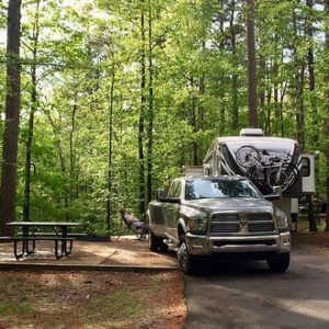 Our site at Crater of Diamonds State Park
