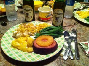 Christmas dinner