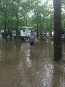 Yep, they flood a bit