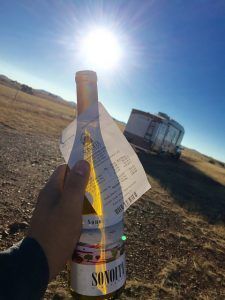 Harvest Hosts Wine Purchase at Winery Near Tucson
