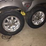Installing new tires + rims