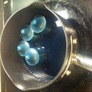 Melting candles