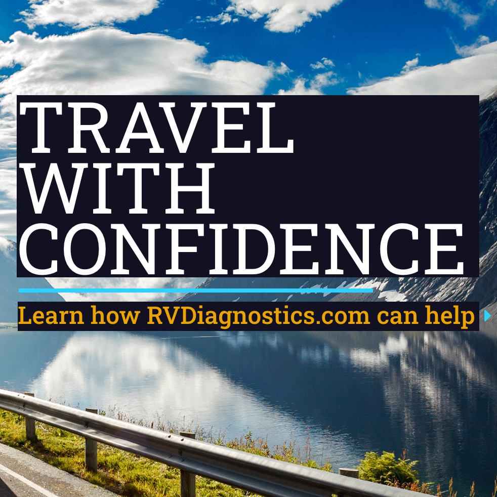 A sign that says travel with confidence on it