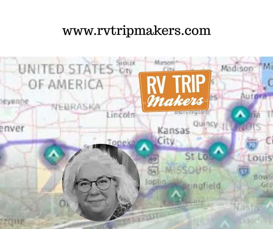 A map of the united states of america with a picture of an older woman on it