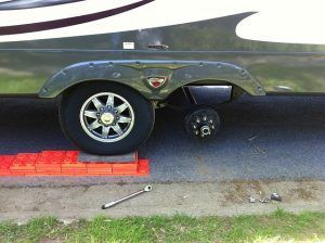 Tire Removed