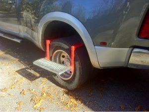 Truck bed step