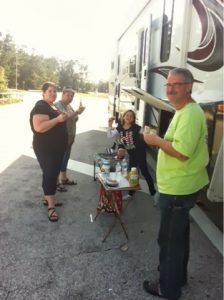Truck stop lunch