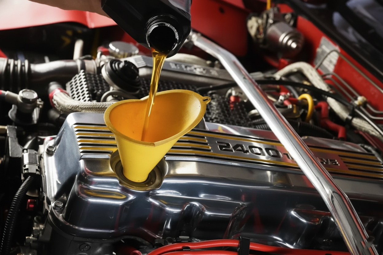 Full Synthetic Oil Change at Cranks Auto