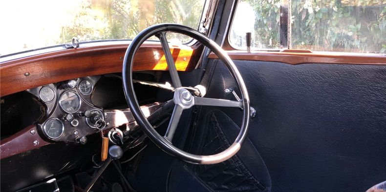 Morris 8 vintage prewar British car