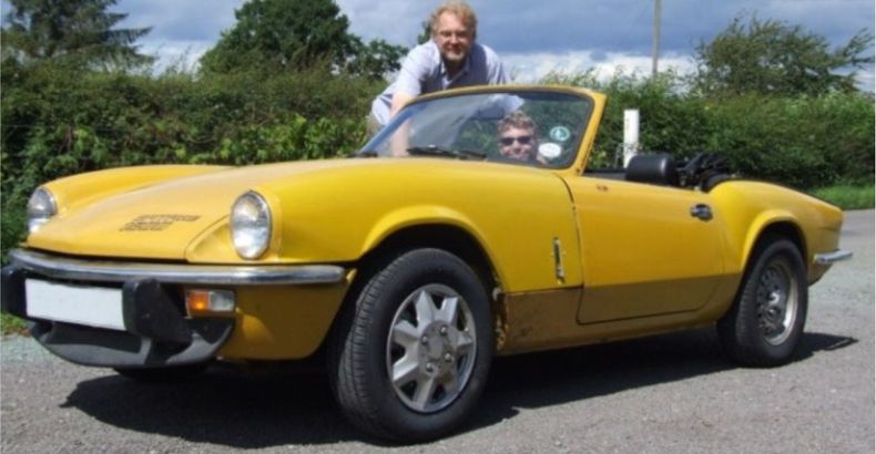 Triumph Spitfire British classic sportscar