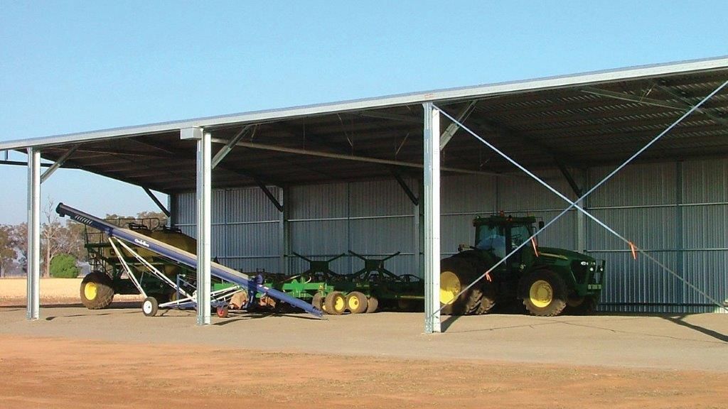 A Green Shed Against A Rural Backdrop  — More Than Garages Pty Ltd–Ranbuild Tamworth in Taminda, NSW
