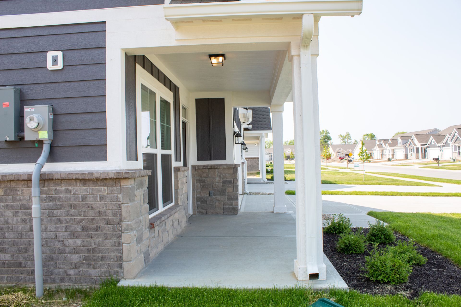 Westhaven home exterior porch