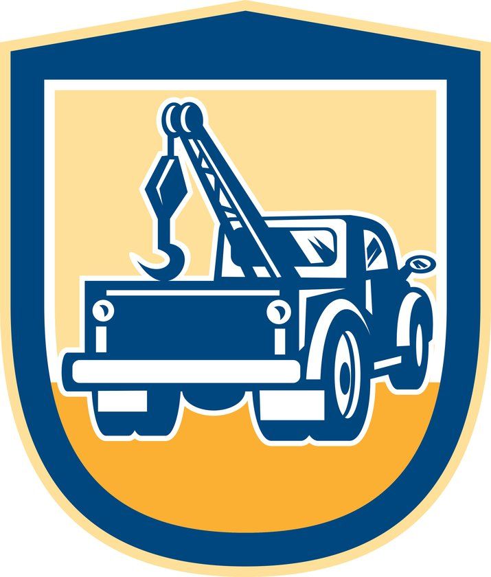 Corpus christi tow truck logo