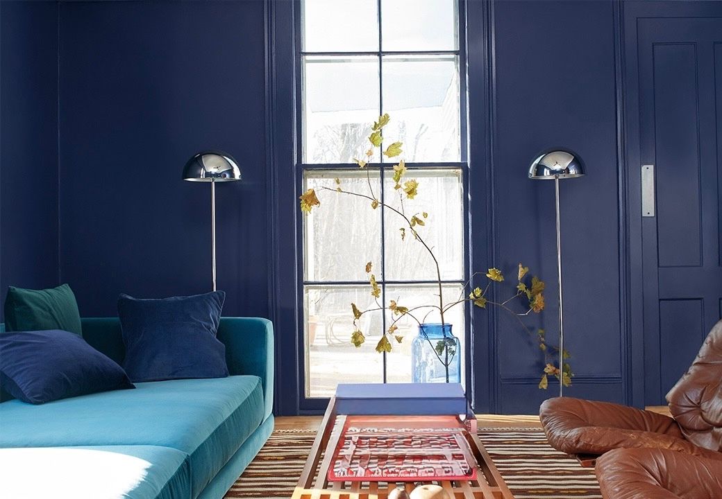 color drenching trends and ideas