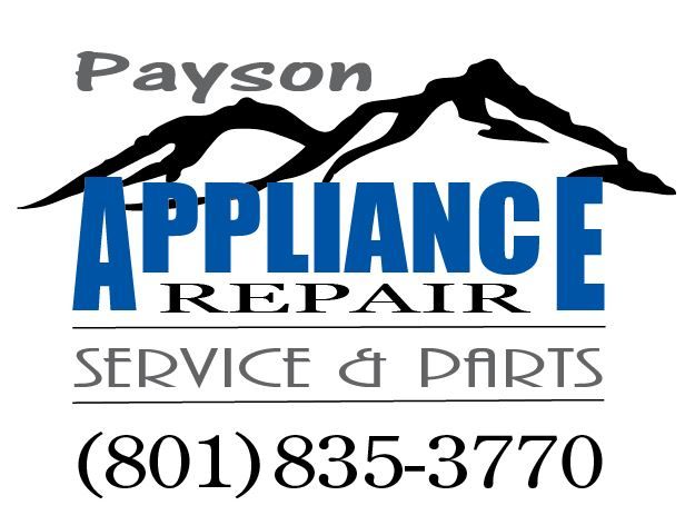 A logo for payson appliance repair service and parts