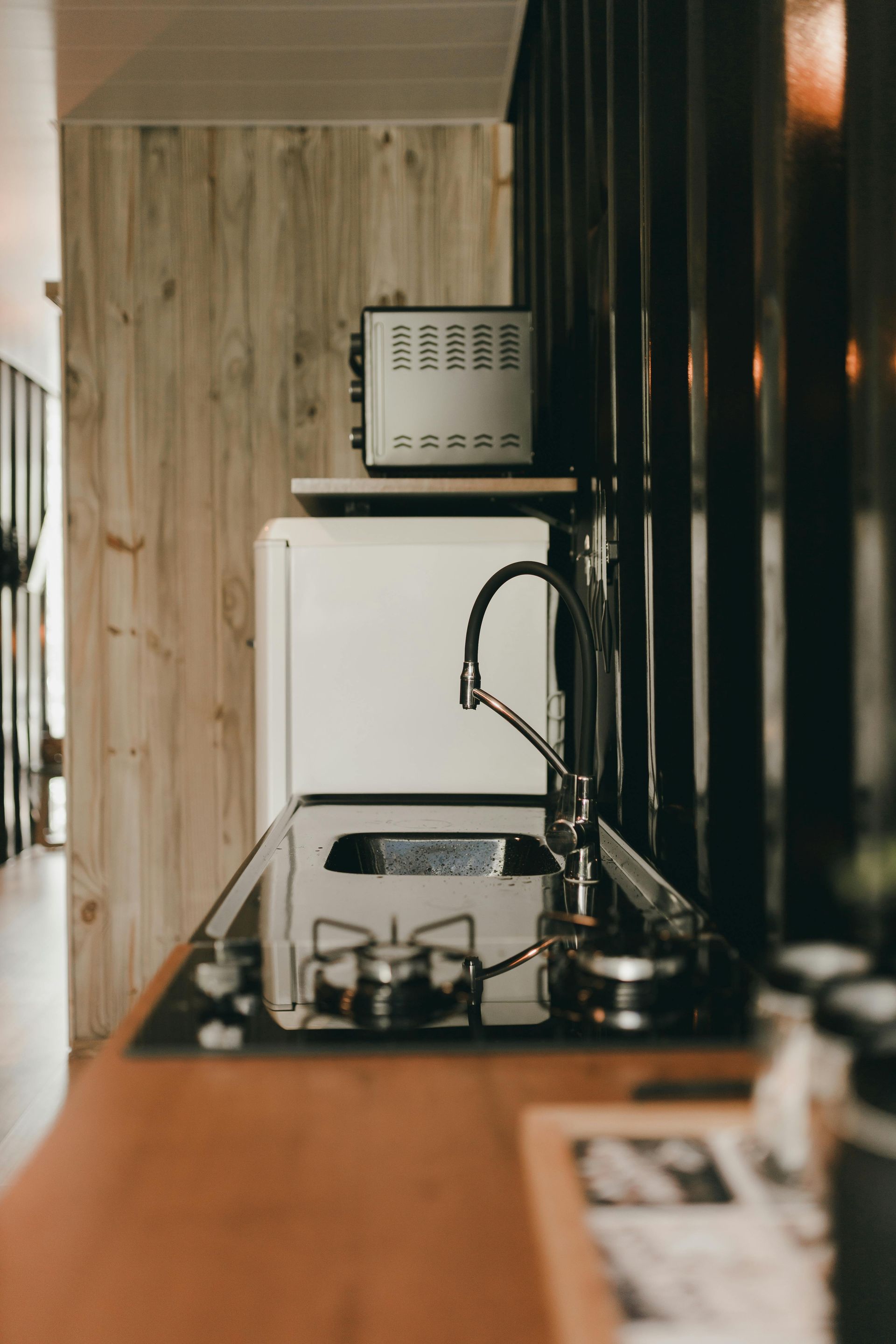 New appliances were installed in the kitchen