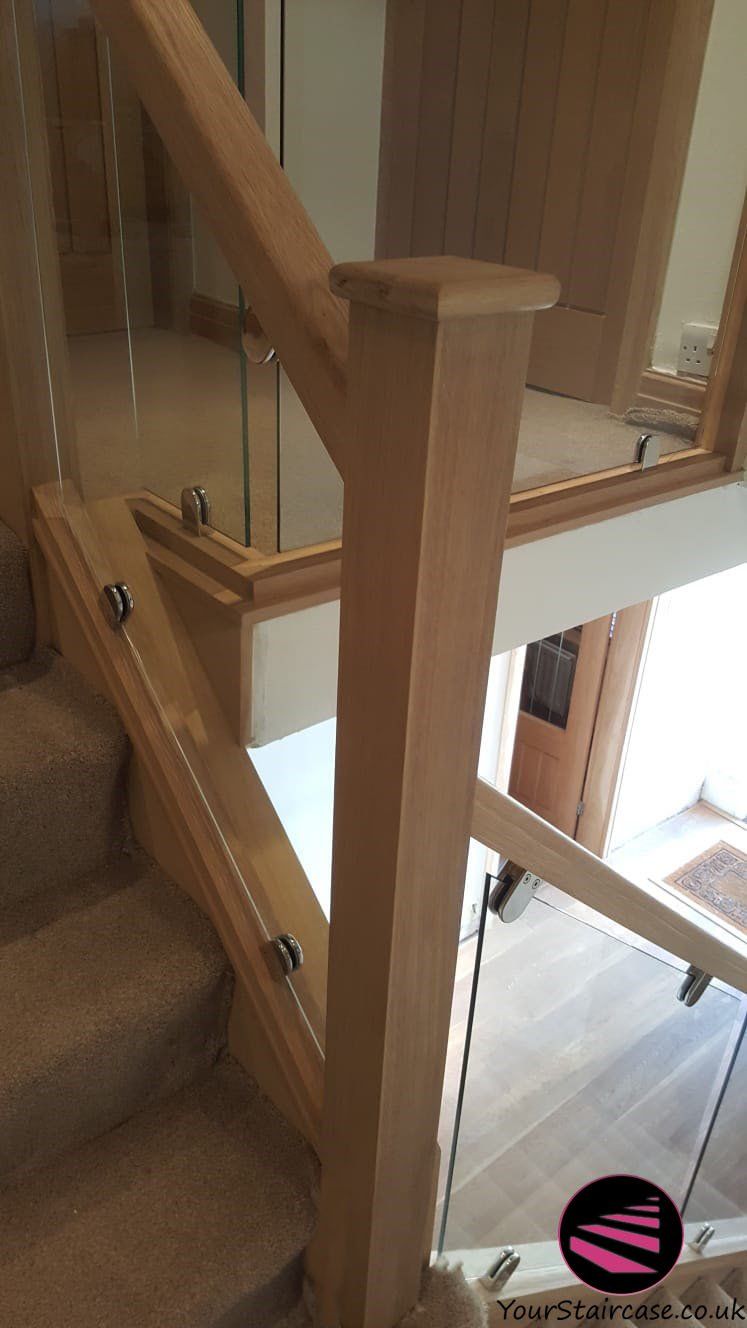 Your Staircase with glass in clamps