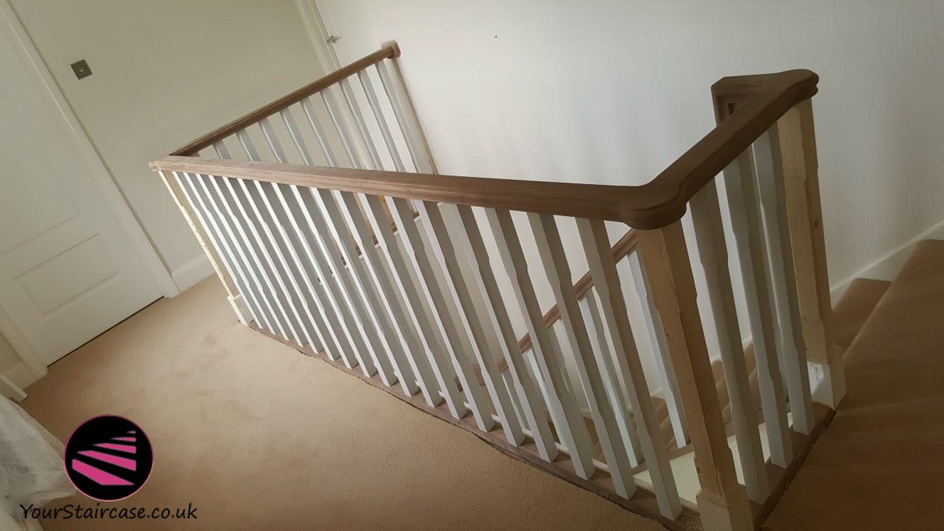 Your Staircase - Sapele with White