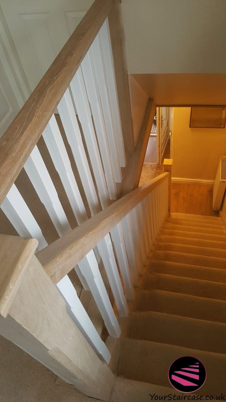 Your Staircase - White with Oak