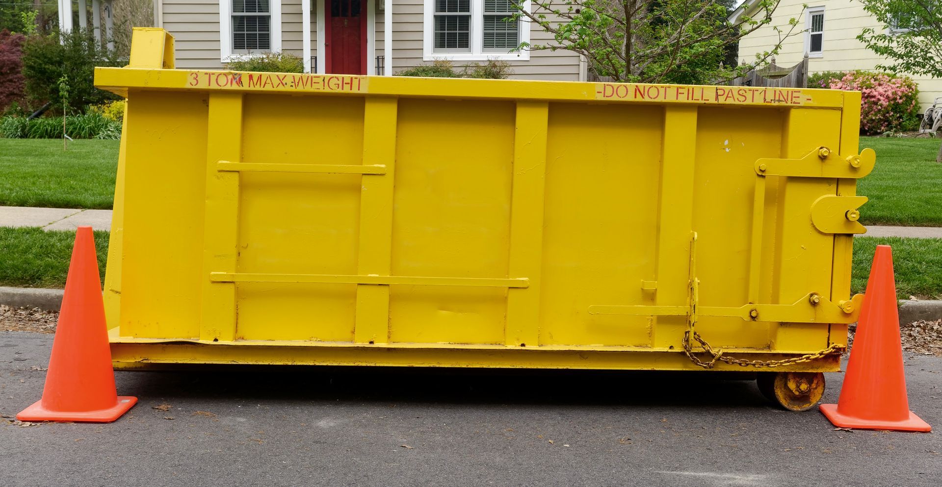 Get more space in dumpster